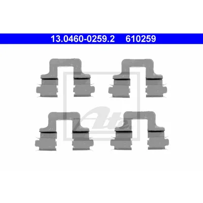 Рем. комплект тормозных колодок ATE 13-0460-0259-2