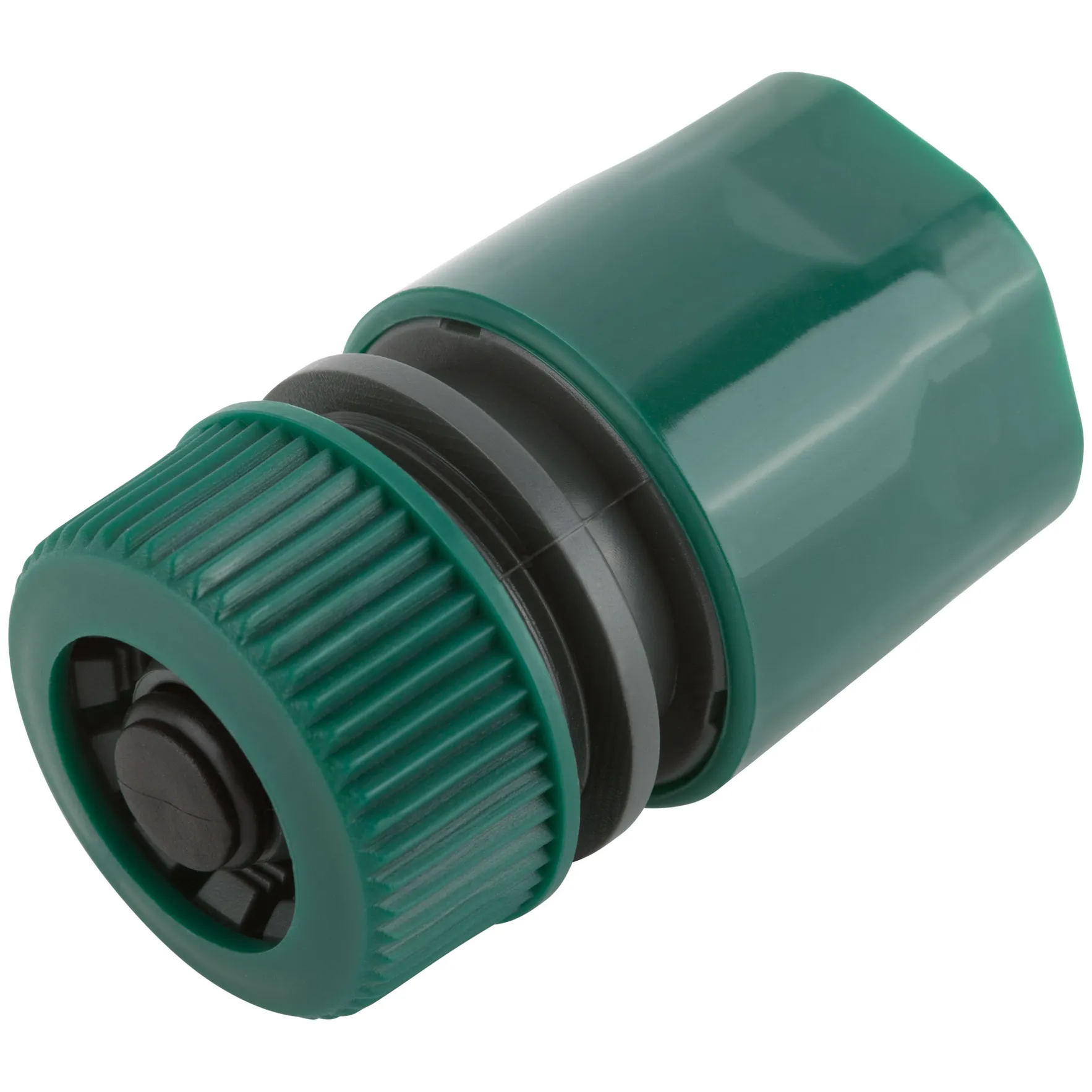 Соединитель пластиковый 1/2", автостоп FIT 77405