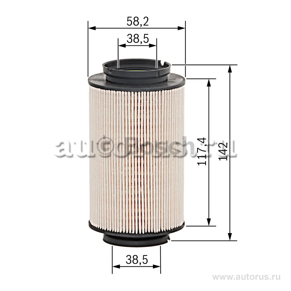 Фильтр топливный AUDI A3 03-, A3 Sportback 04- SEAT ALTEA 04-, ALTEA XL 06-, LEON 05-, TOLEDO III 04 BOSCH 1457070007