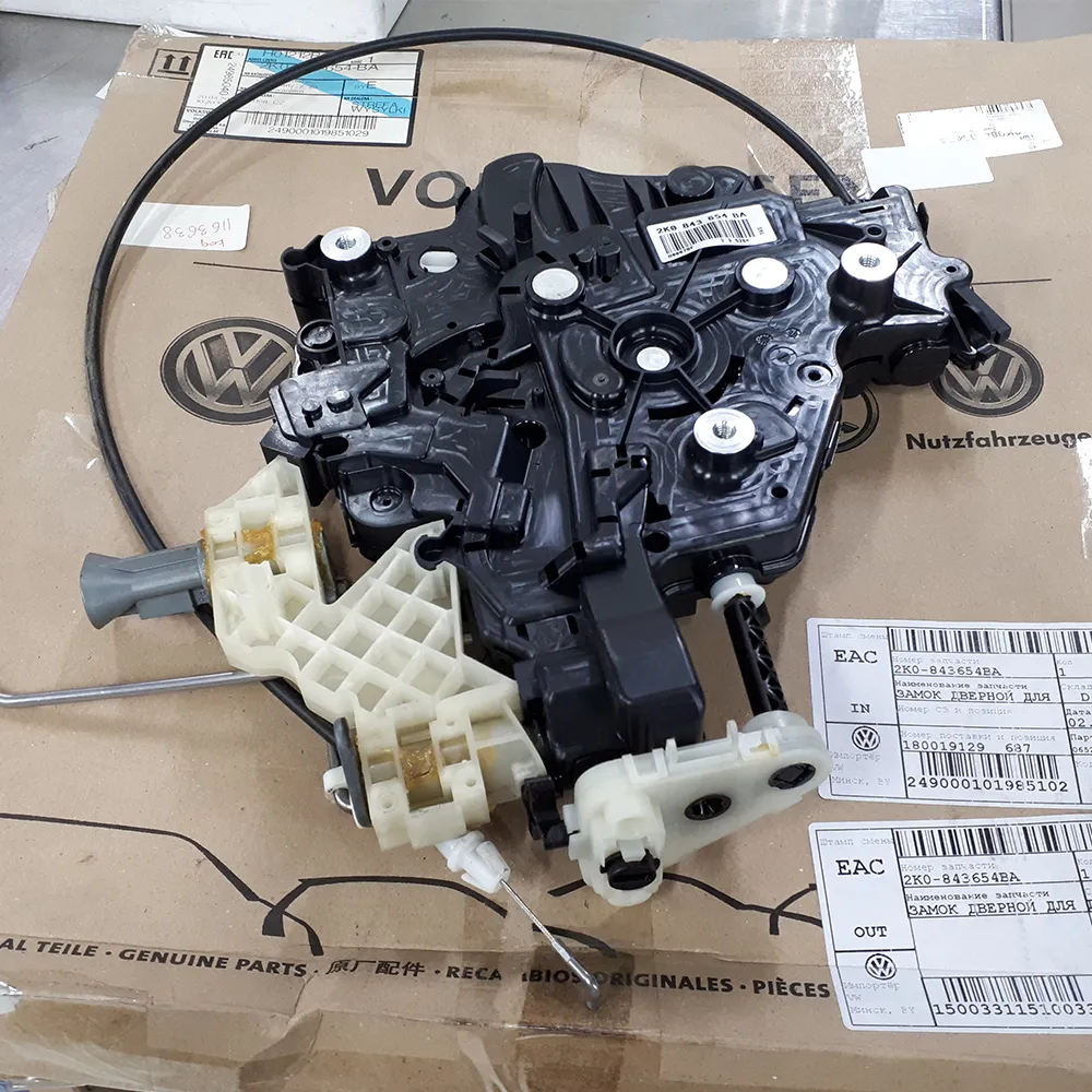 Замок двери R, Уценка VW Caddy VAG 2K0 843 654 BA -N0 Уценка
