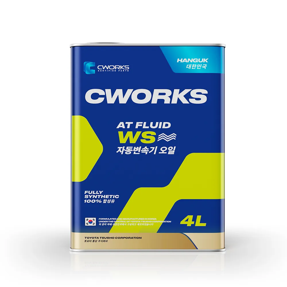 Масло трансмиссионное CWORKS HANGUK ATF WS синтетическое 4 л A22HR3004