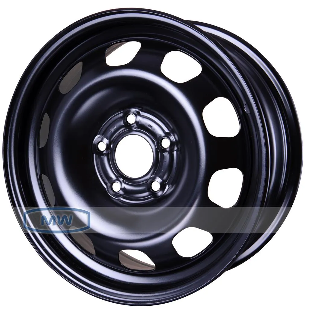 Диск штампованный R16 6.5J 5x114.3/66 ET50 Magnetto Black 16003 AM