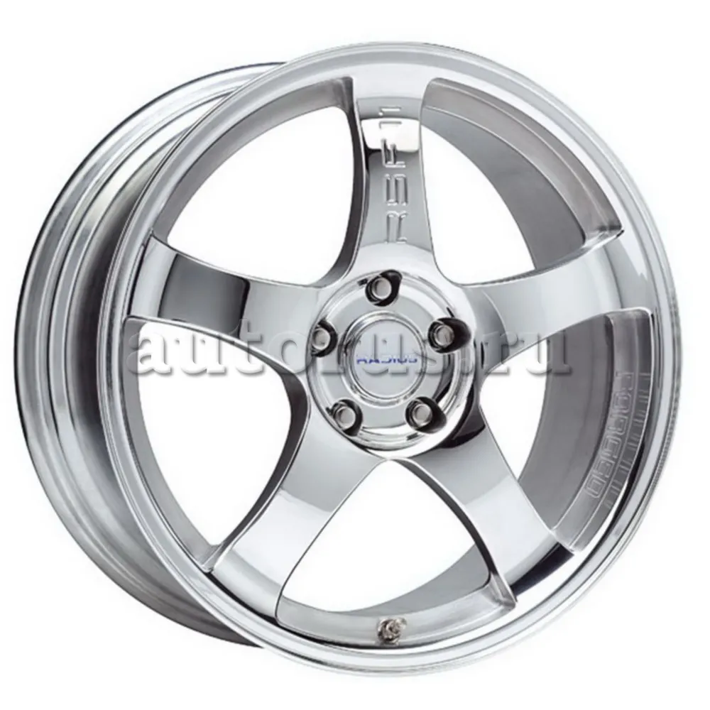 Диск литой R18 8J 5x112/75 ET50 RADIUS RS011 Mirror Polished RS0118018AAHM50ST0