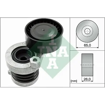 Натяжитель приводного ремня MB A (W176) / B (W246,242) / CLA (X117) / GLA (X156) 1.5CDI 12- \ RENAUL INA 534055110