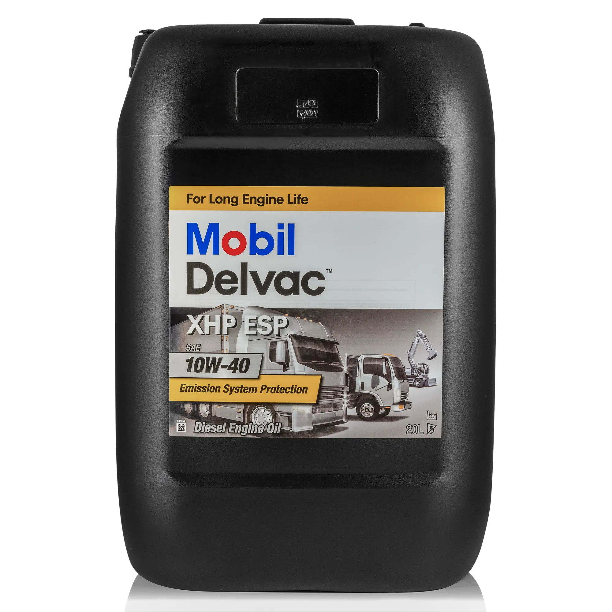 Масло моторное MOBIL Delvac XHP ESP 10W-40 синтетическое 20 л 153121