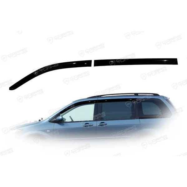 Дефлектора на окна Mazda MPV II 1999-2006 деф.окон Cobra Tuning M22999