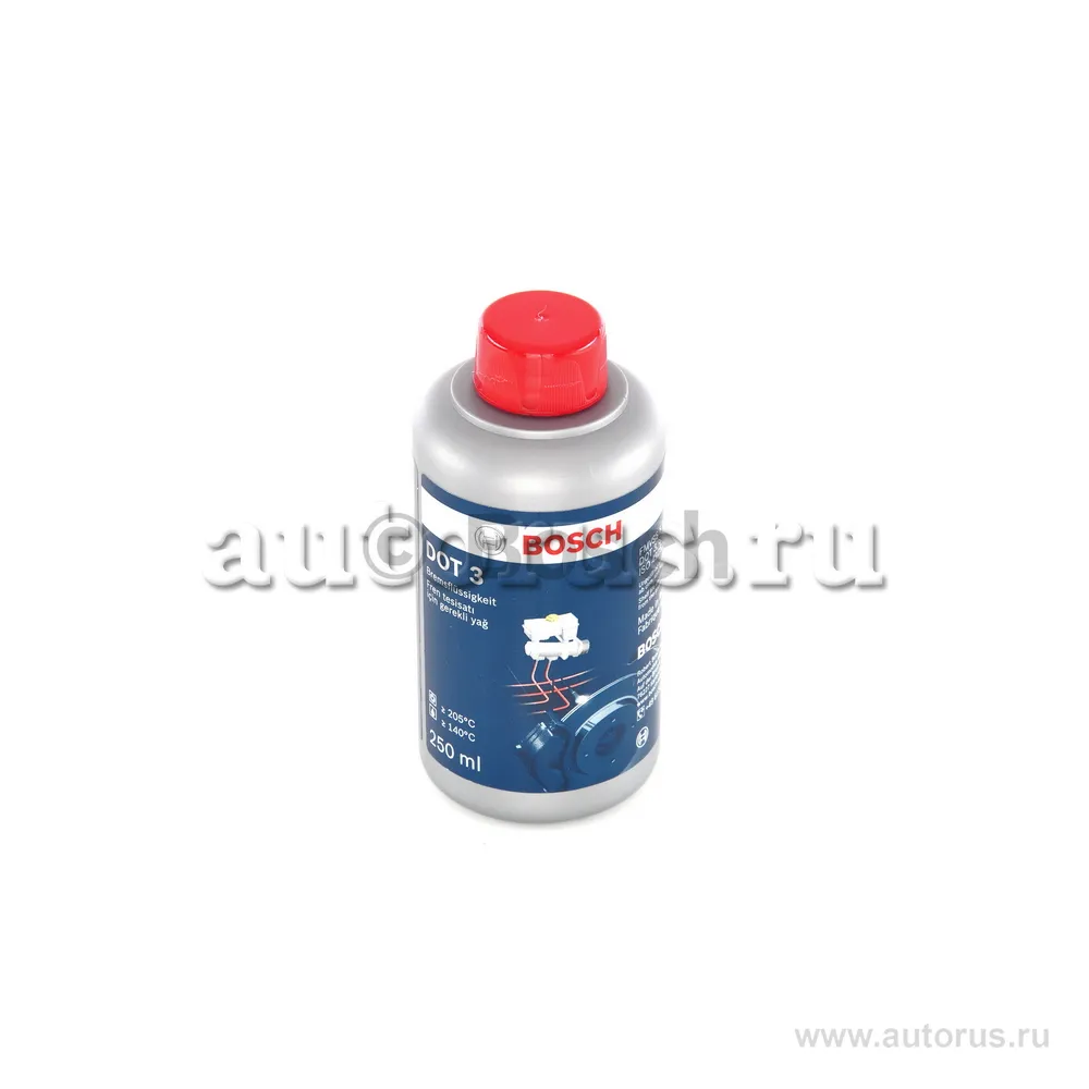 Жидкость тормозная DOT3 0,25 л 1 987 479 100 BOSCH