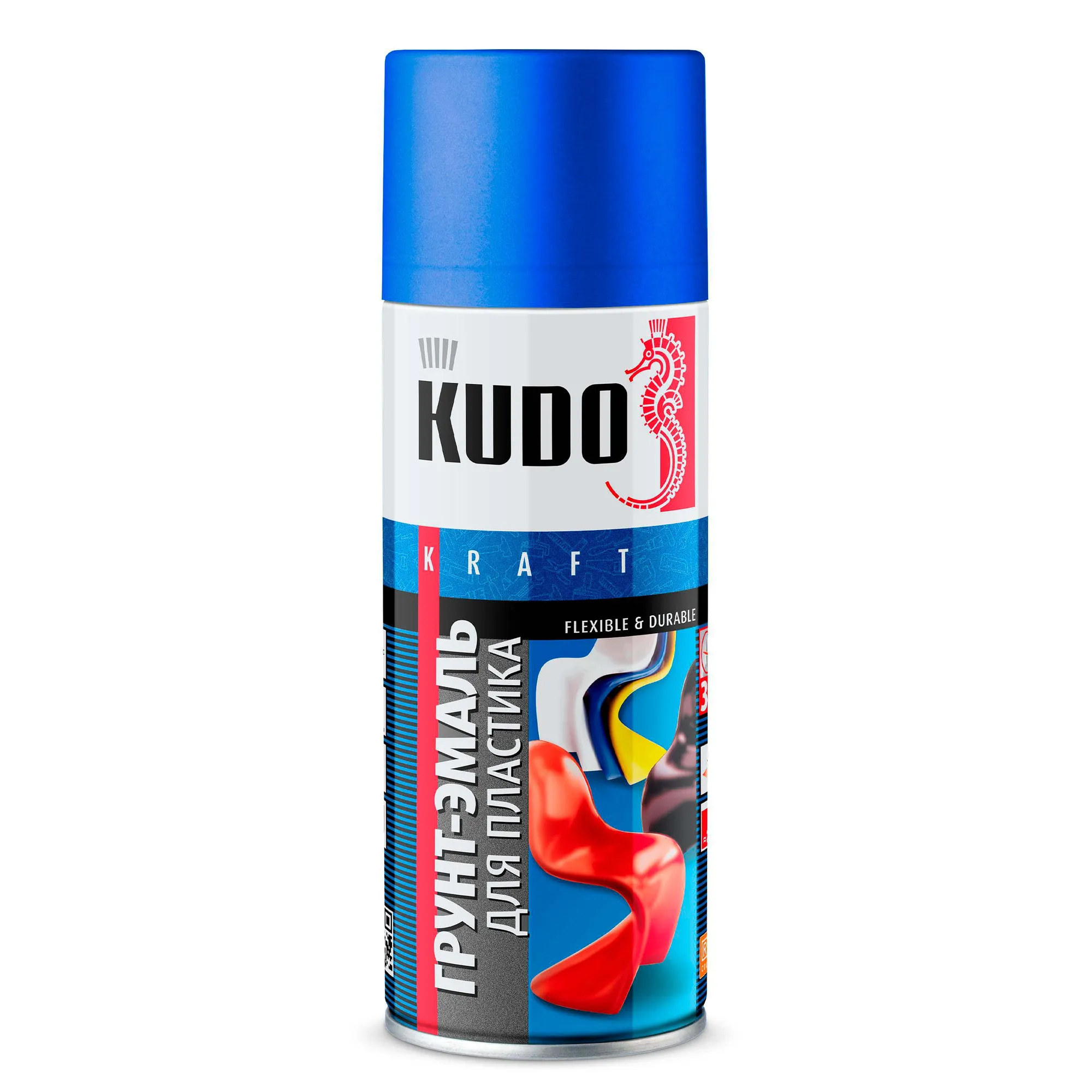 Грунт-эмаль для пластика синяя (RAL 5005) KUDO KERRY KU6009