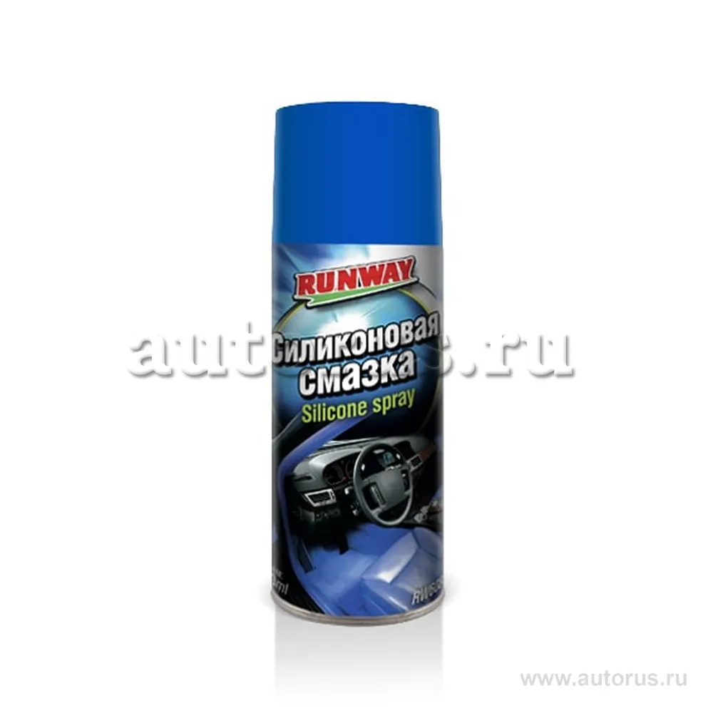 Смазка аэрозоль силиконовая 400 мл RUNWAY RW6085 RUNWAY RW6085