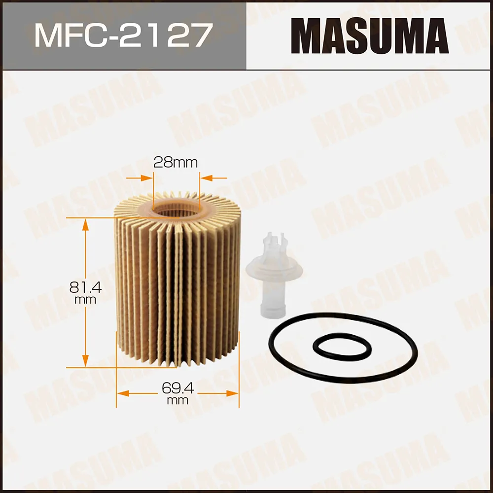 Фильтр масляный TOYOTA 4RUNNER MASUMA MFC-2127