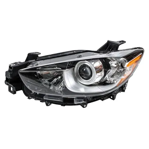 Фара левая галоген, с оранжевым указателем поворота MAZDA CX-5 2011-2017 Eagle eyes MZ263A101L