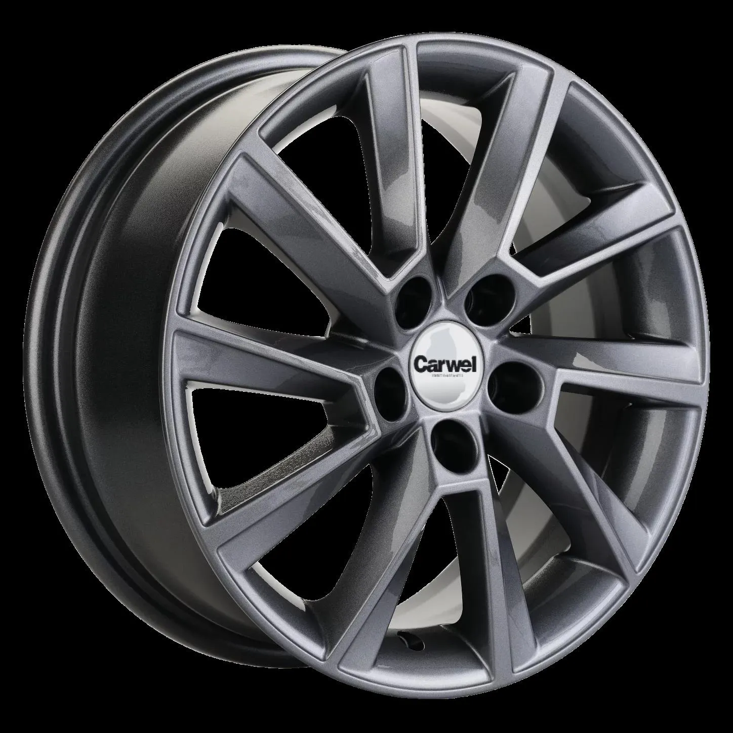 Диск литой R16 6J 5x100/54.1 ET45 Carwel Иманта 1604 GRT 00112518