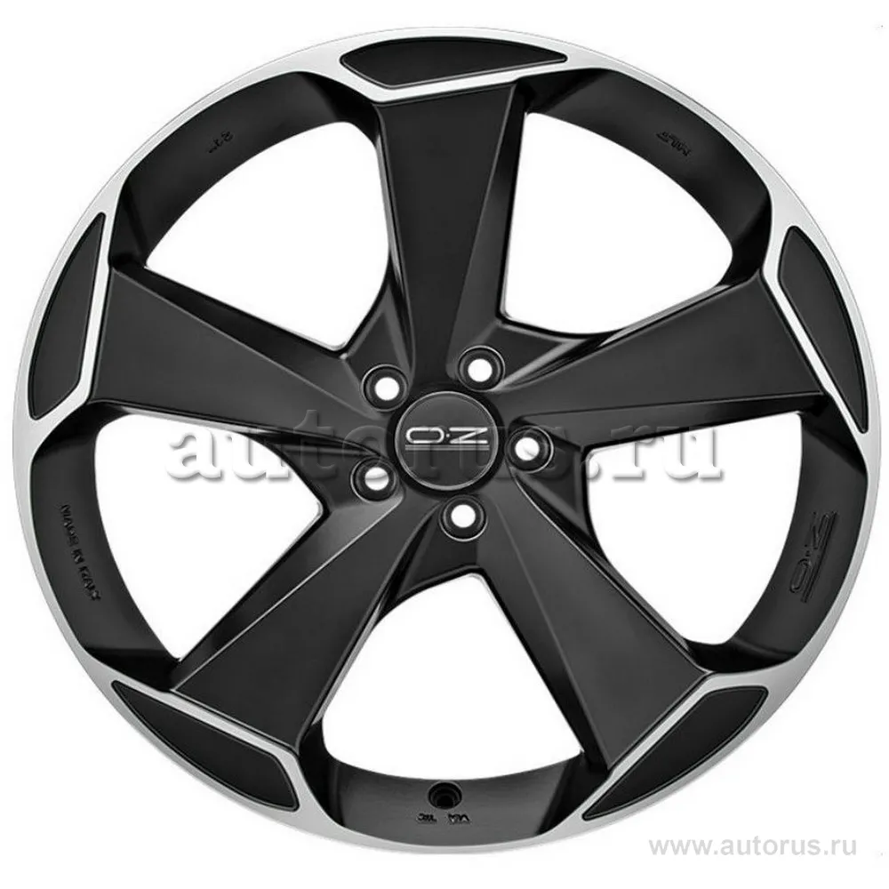 Диск литой R20 9.5J 5x112/79 ET33 OZ Aspen HLT Matt Black Diamond Cut W01A0320054