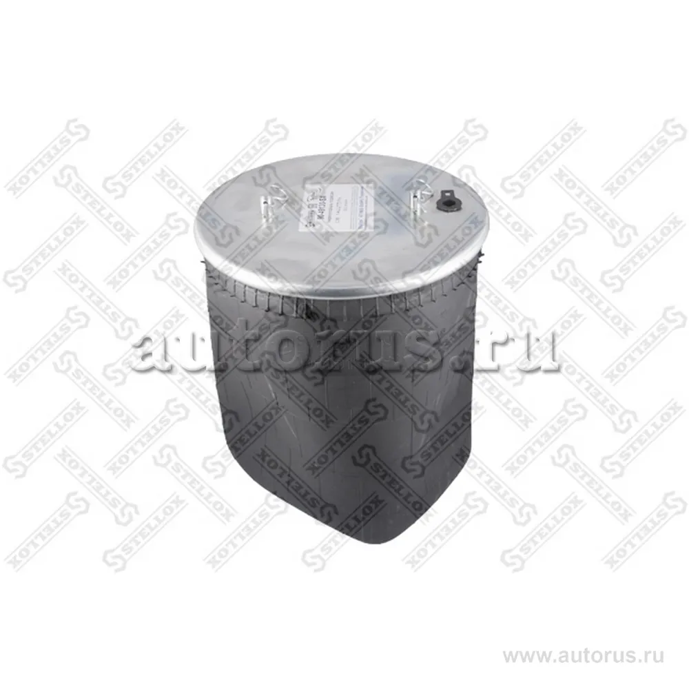 Пневмоподушка без стак. h485 2шп.d12. 1отв.штуц.M16. Н: 1отв. Scan STELLOX 90-49130-SX