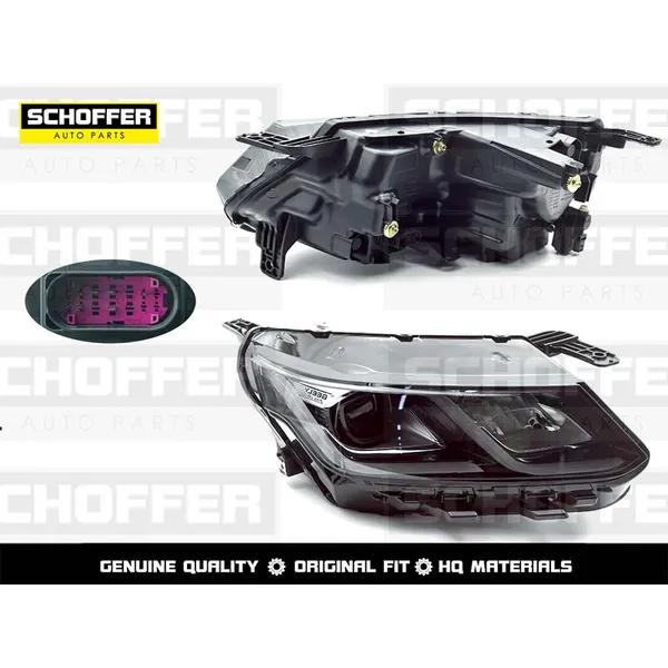 Фара правая Geely Coolray (I 2019 - н.в.) FULL LED/Belgee X50 (2023-н.в.) SCHOFFER SHF12129