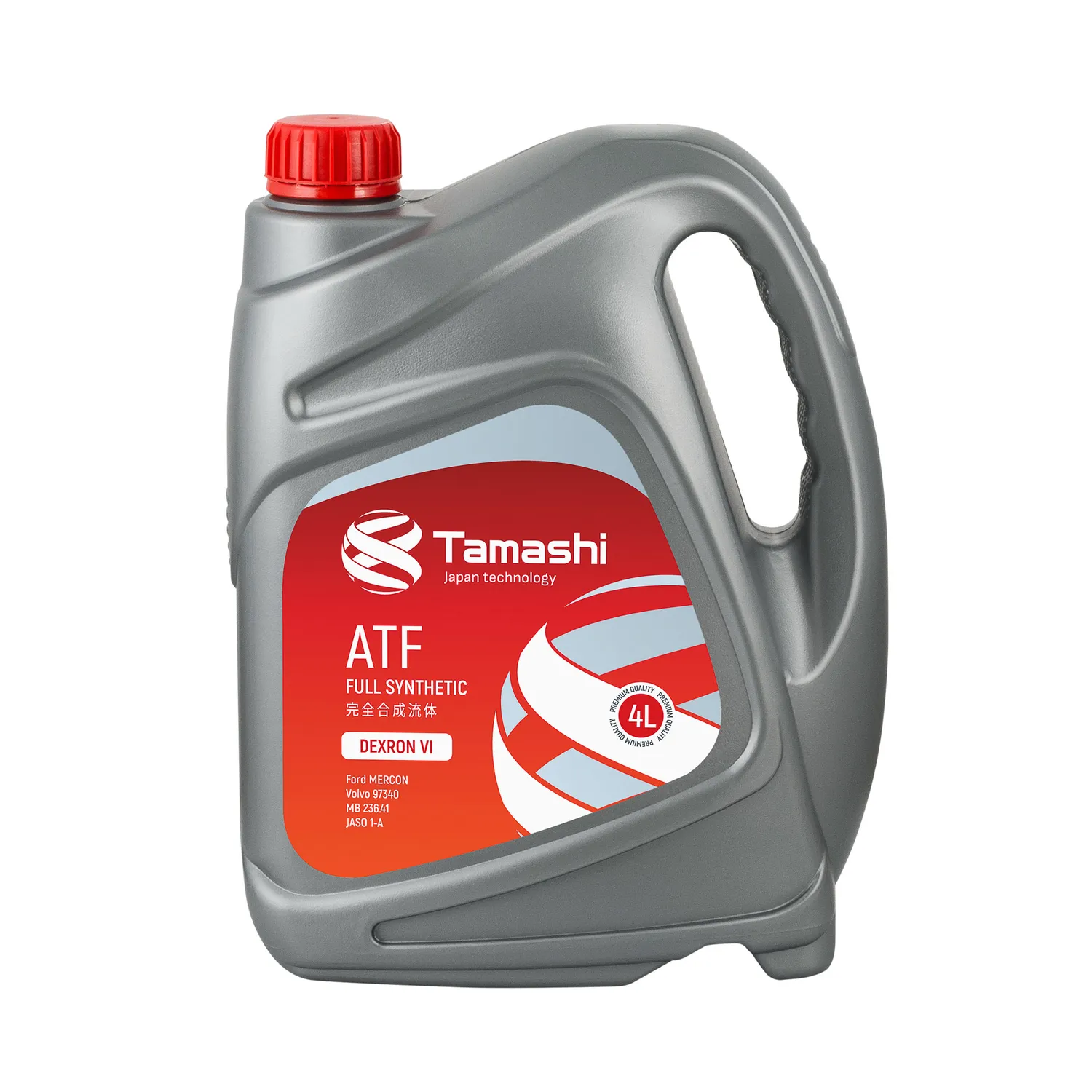Масло трансмиссионное TAMASHI ATF Dexron VI синтетическое 4 л ATFTDEX4