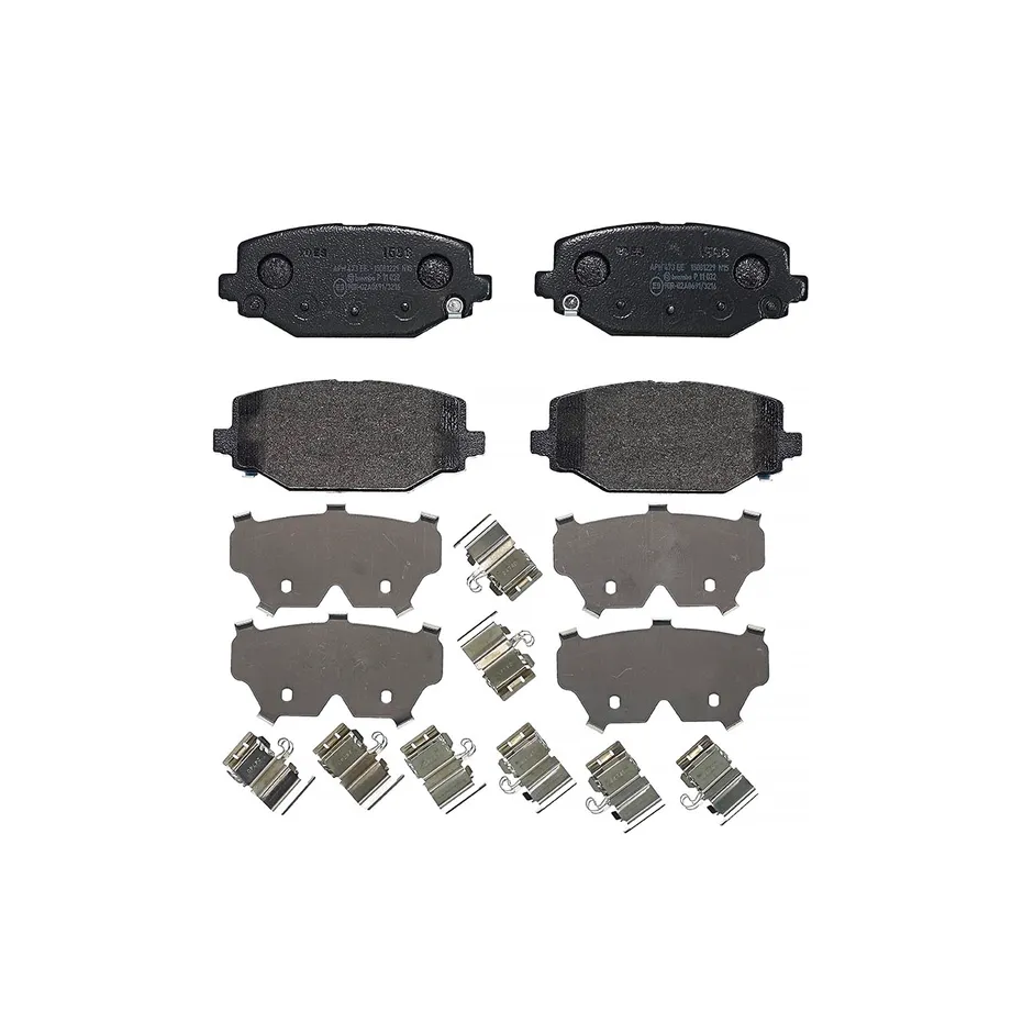 Колодки дисковые задние chrysler voyager 3.6 2.8crdi 11 BREMBO P 11 032