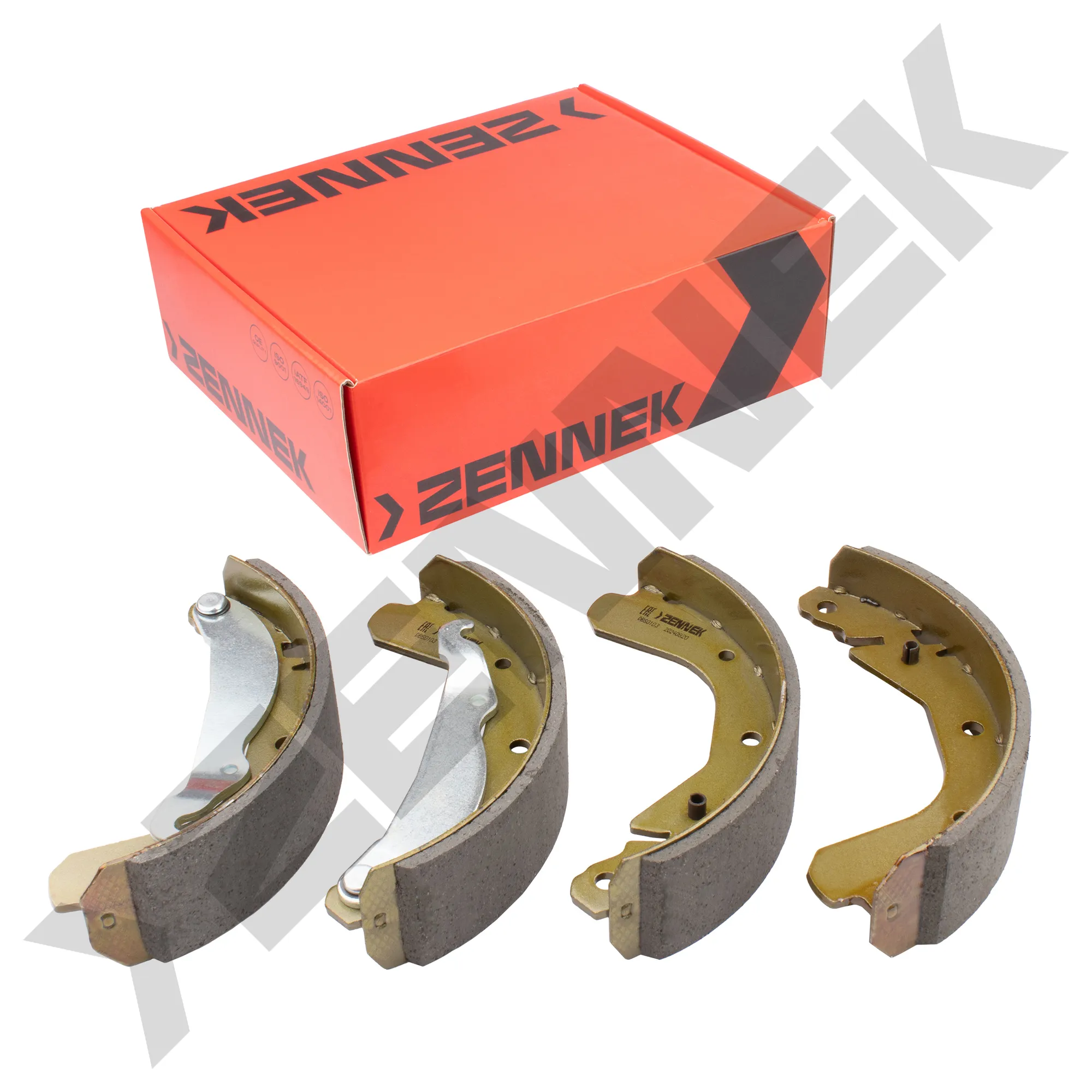 Колодки тормозные барабанные OPEL ASCONA 81-88, KADETT D 79-84 ZENNEK DBS0103