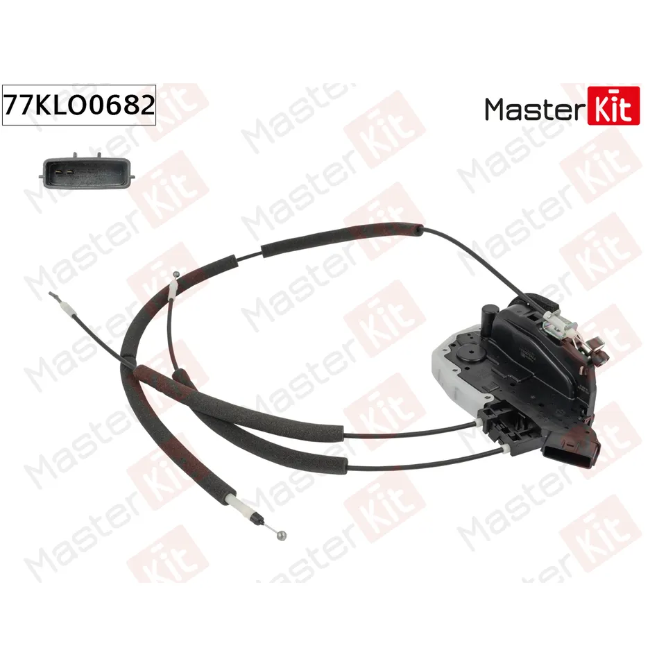 Замок двери зад. лев. Nissan X-TRAIL (T31) 2007 - 2015 MASTERKIT 77KLO0682