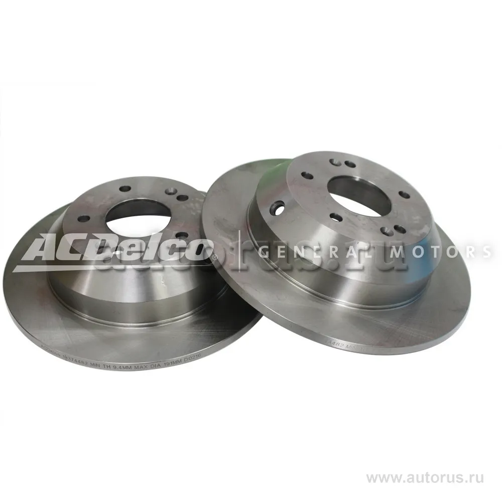 Диск тормозной задний HYUNDAI SANTA FE 12->/KIA SORENTO 10-> ACDELCO 19374482