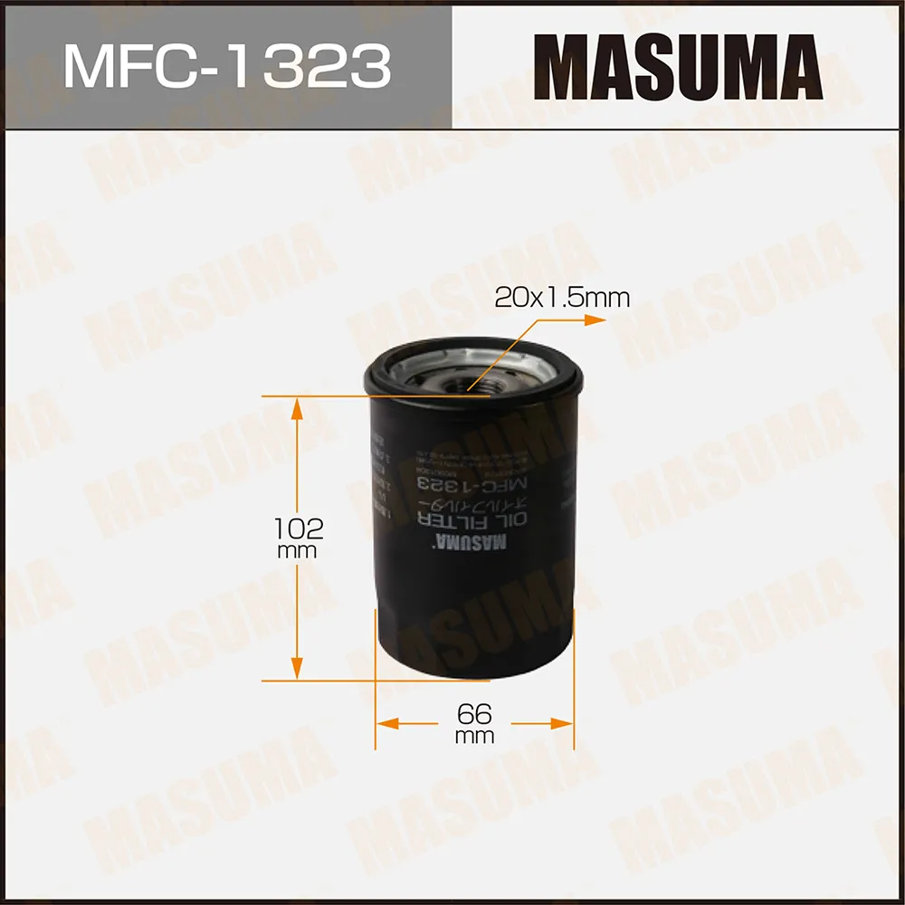 Фильтр масляный MASUMA MFC1323