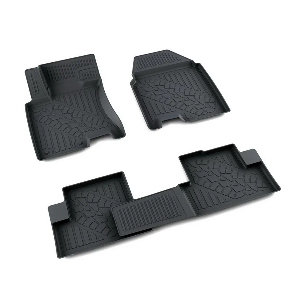 Коврики салона черный Nissan Qashqai 2006- АГАТЭК A.002.57.PL