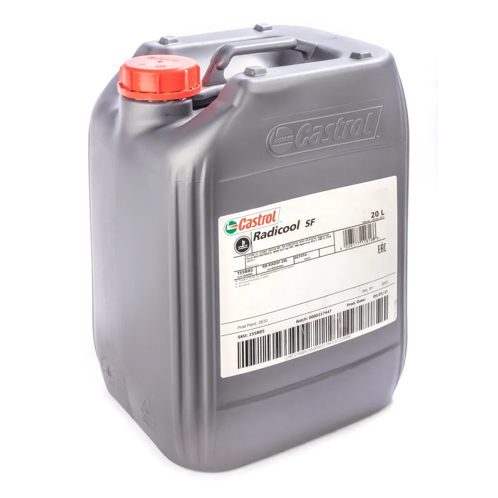 Антифриз CASTROL Radicool SF G12+ концентрат -37C красный 20 л 155B85
