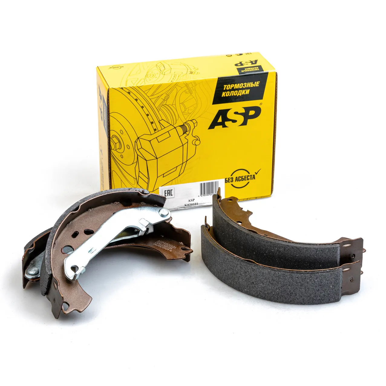 Колодки тормозные задние Ford Focus II (05-)/Mazda 3 (BK) ASP K020101