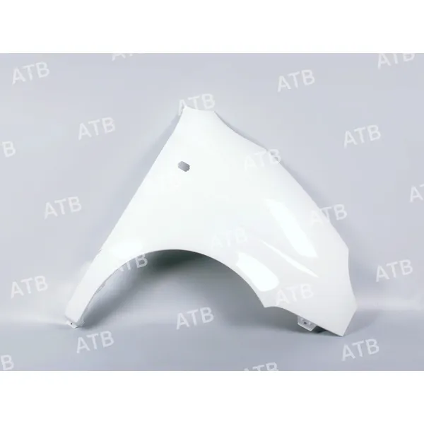 Крыло Daewoo Matiz 1 2000-2015 рестайлинг Белый GAZ переднее правое под пов. ATB 1ADM103AFRGAZ