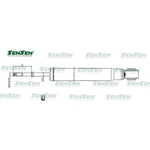 Амортизатор_зад TOY IPSUM,PICNIC,VOXY,NOAH ACM21,AZR60G, ZRR70 2WD, 4WD Estima 4WD ACR40 03-06 SENSEN 32130164