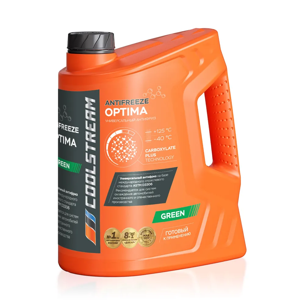 Антифриз CoolStream Optima G11 готовый -40 зеленый 5 л CS-010702-GR