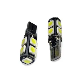 Лампа светодиодная T10 C011/белый/ (W2.1x9.5D)CANBUS 9SMD 5050,блистер 2 шт.(белый) AVS A78438S