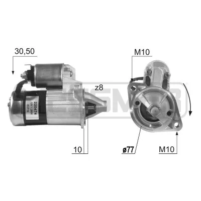 Стартер MITSUBISHI CARISMA ERA 220474