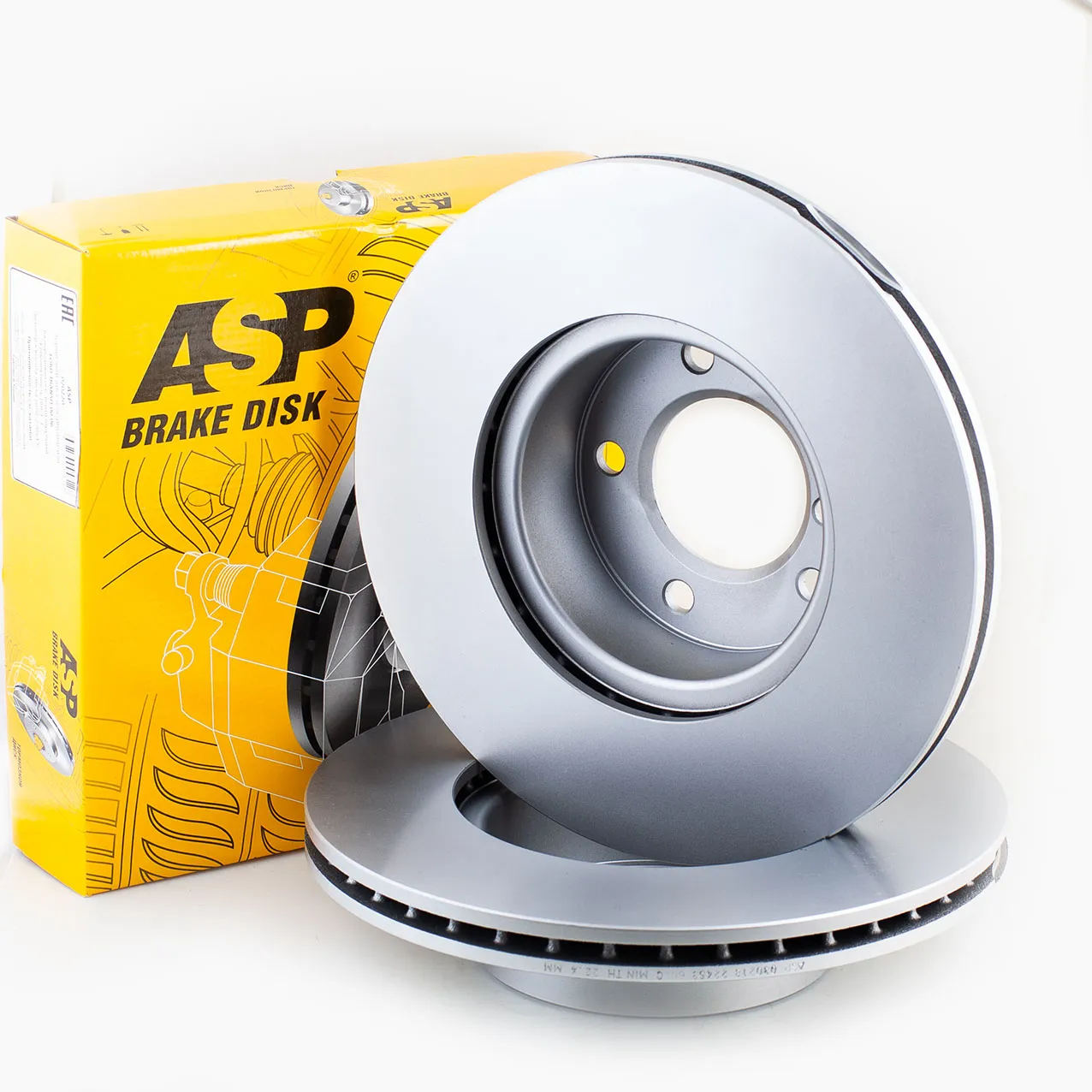 Диск тормозной передний BMW 3-E90/E91 / X1-E84 ASP 030218
