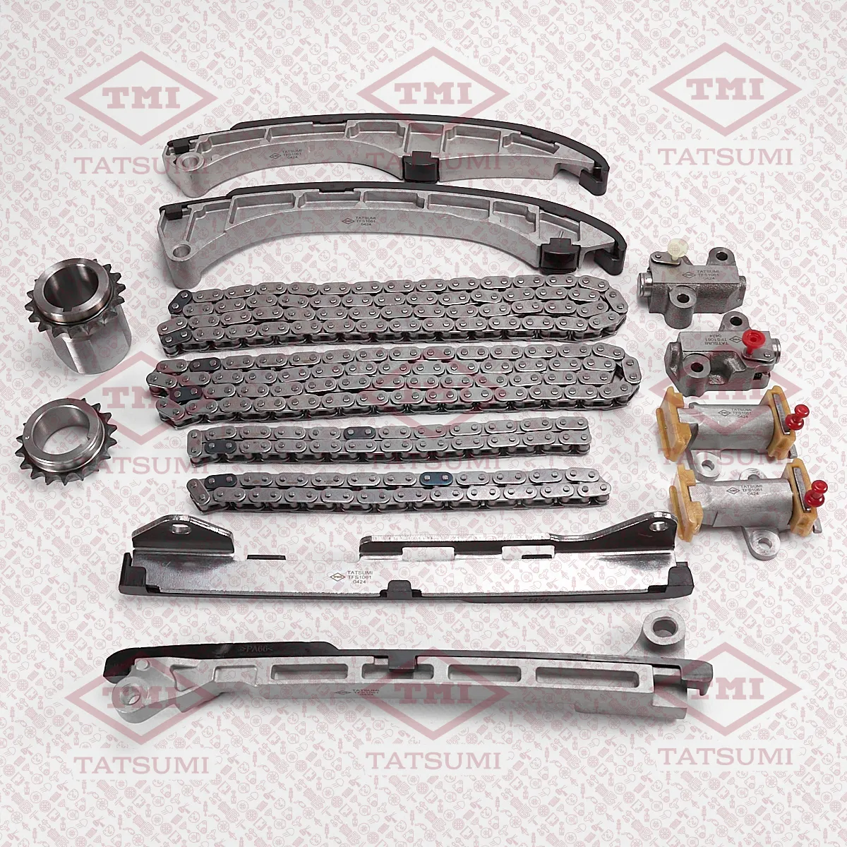 Комплект цепи ГРМ TOYOTA Land Cruiser(200) 07-> LEXUS LX570 07-> TATSUMI TFS1061