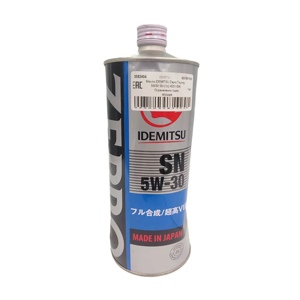 Масло моторное IDEMITSU ZEPRO TOURING 5W-30 синтетическое 1 л УЦЕНКА! 4251001-N18