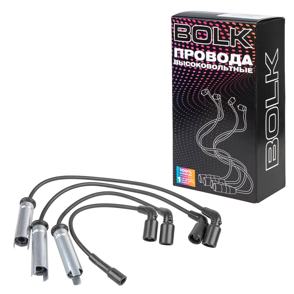 Провода высоковольтные DAEWOO Nexia/CHEVROLET Aveo/Lanos/Kalos BOLK BIS106012