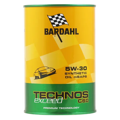 Масло моторное Bardahl С60 TECHNOS EXCEED 5W-30 синтетическое 1 л 322040