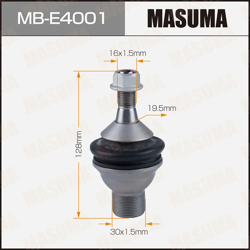 Опора шаровая front low MASUMA MBE4001
