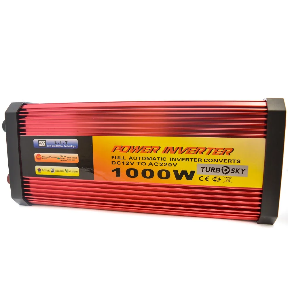 Инвертор Turbosky PI-1000 12Вт/220Вт TurboSky Turbosky PI-1000