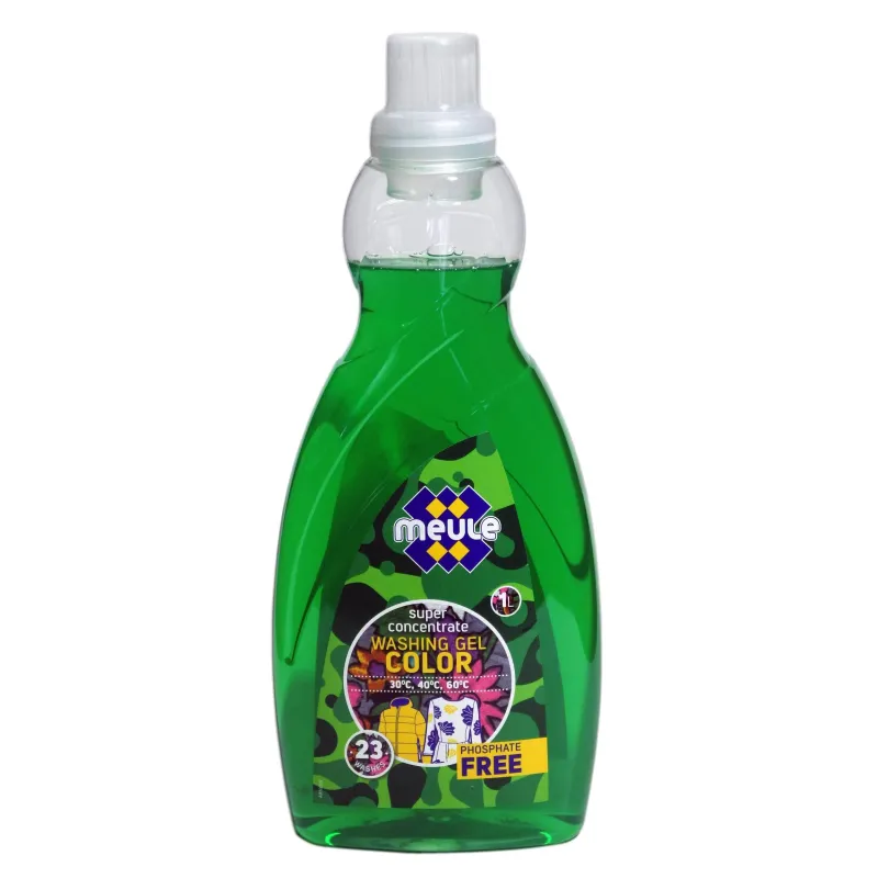 Гель для стирки MEULE Color Green для цветного белья конц 1л 1610881
