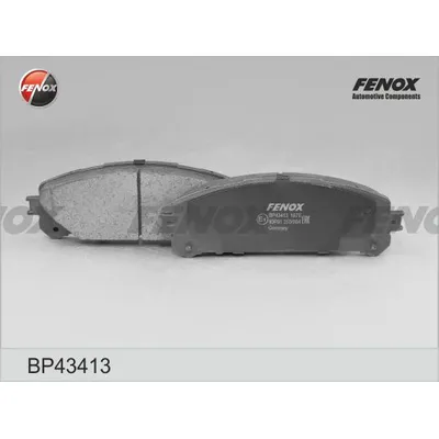Колодки тормозные дисковые LEXUS RX 3.5, 09- ПЕРЕДНИЕ FENOX BP43413