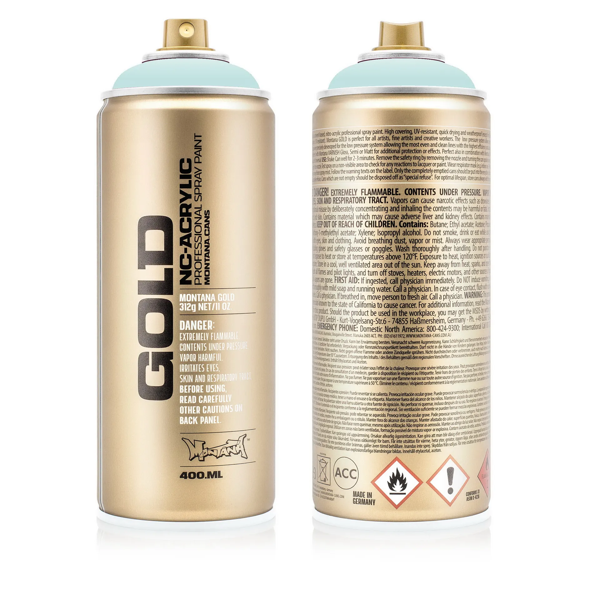 Краска GOLD can2 MONTANA CANS G6210