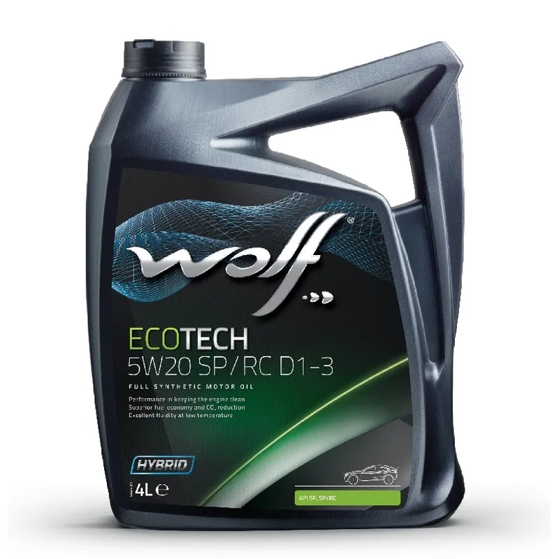 Масло моторное Wolf 5W-20 синтетическое 4 л 1050525