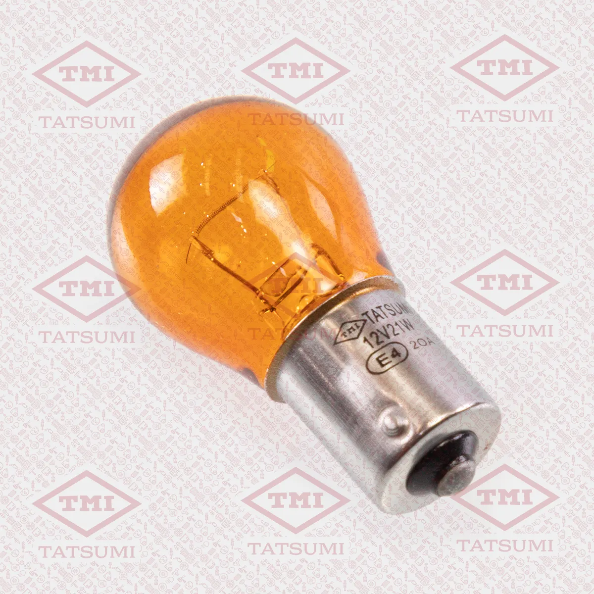 Лампа накаливания 12V PY21W 21W BAU15s TATSUMI Original 1 шт. пакет TFP1009