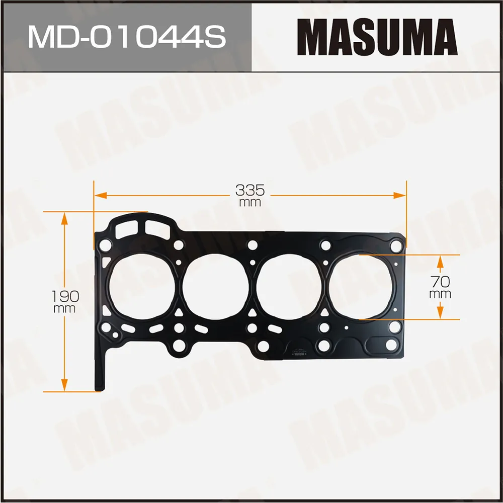 Прокладка ГБЦ TOYOTA PLATZ MASUMA MD-01044S