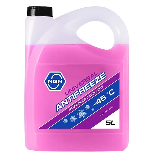 Антифриз, готовый раствор UNIVERSAL ANTIFREEZE G12++ -45 фиолетовый 5л