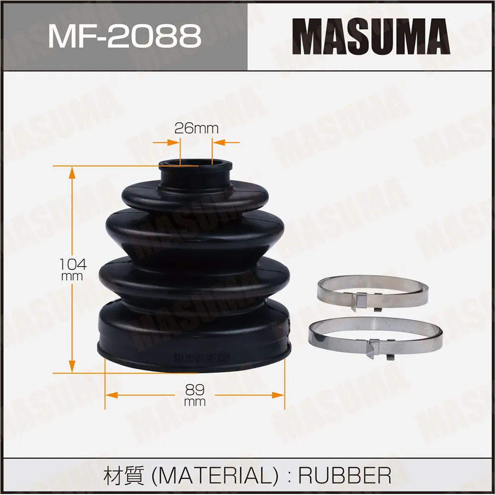 Пыльник ШРУСа TOYOTA CAMRY MASUMA MF-2088
