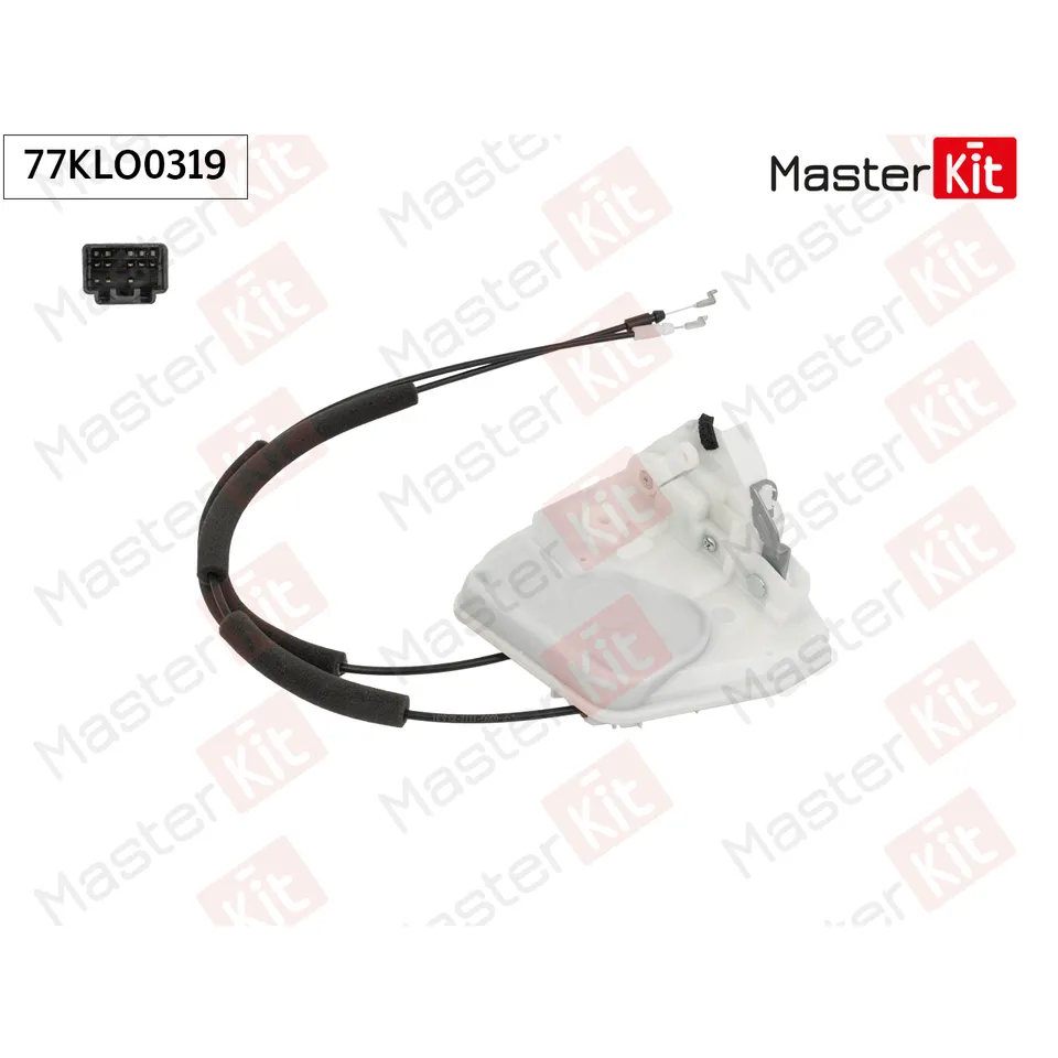 Замок двери перед. лев. Mazda 6 (GH) 2007 - MASTERKIT 77KLO0319