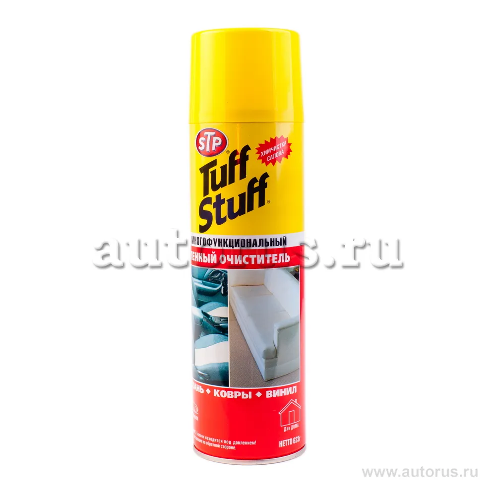 Очиститель обивки салона Tuff Stuff многофункциональный пенный аэрозоль 500 мл STP 81500RS